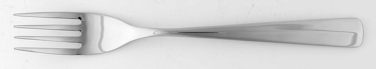 Miro (Stainless) Medium Solid Cold Meat Serving Fork by Studio William-1
