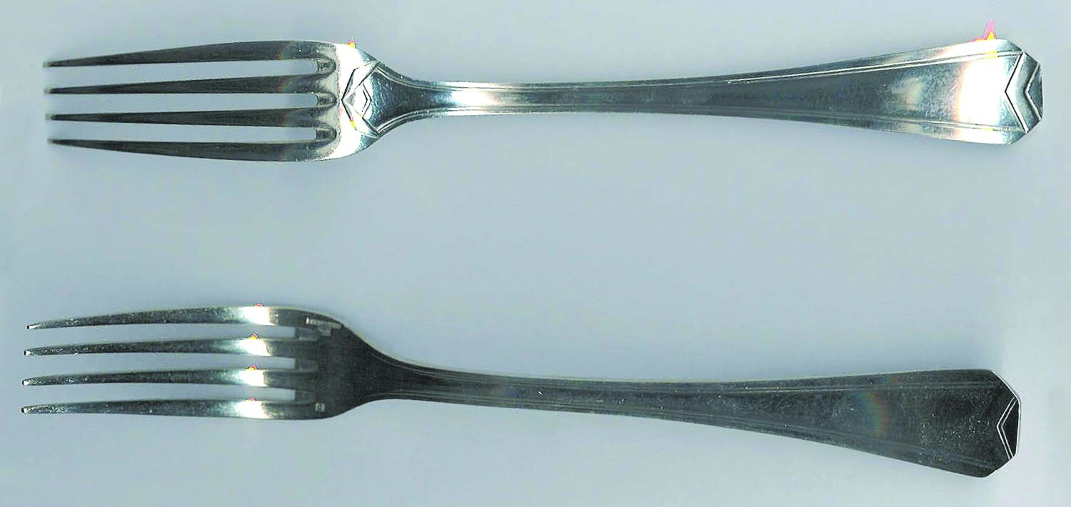 CTF39 (Silverplate) Fork by Christofle France-1