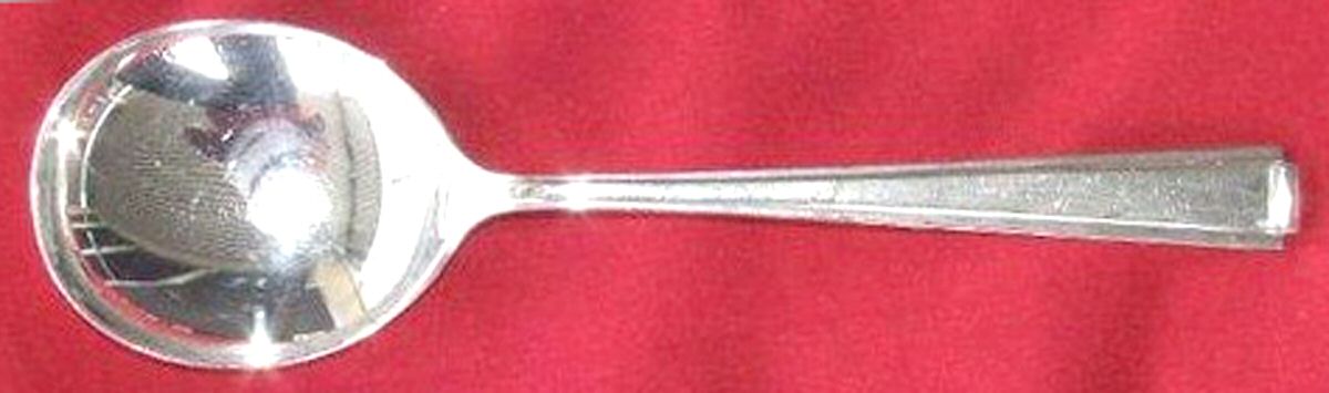 CBR16 (Sterling) Round Bowl Soup Spoon (Cream Soup) by Cooper Bros & Sons-1