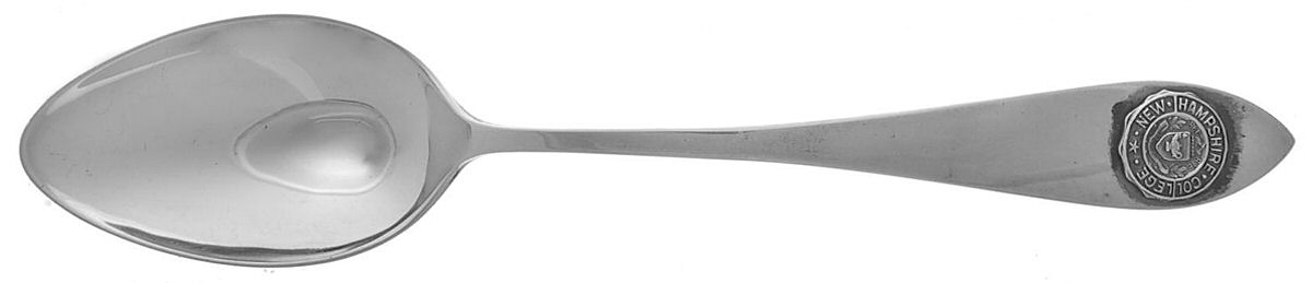 States & Cities Souvenir Spoons(Sterling) New Hampshire Teaspoon by Chas M Robbins-1