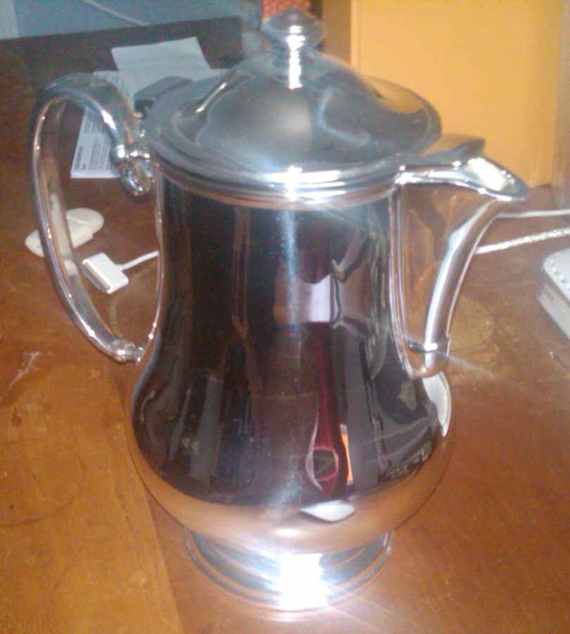 Hotel Neptune (Silverplate, Hollowware) Silverplate Coffee Pot by Christofle France-1