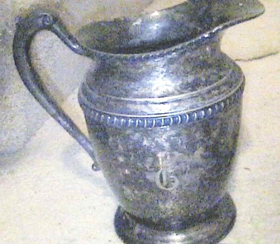 8155 (Silverplate, Hollowware) Creamer by Crescent Silverware-1