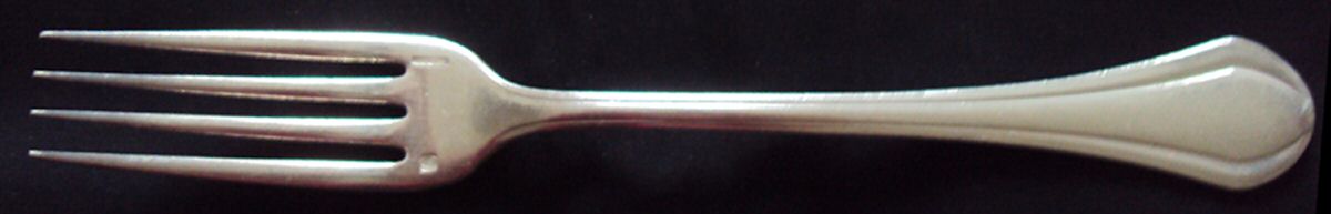 Printania (Silverplate) Fork by Christofle France-1