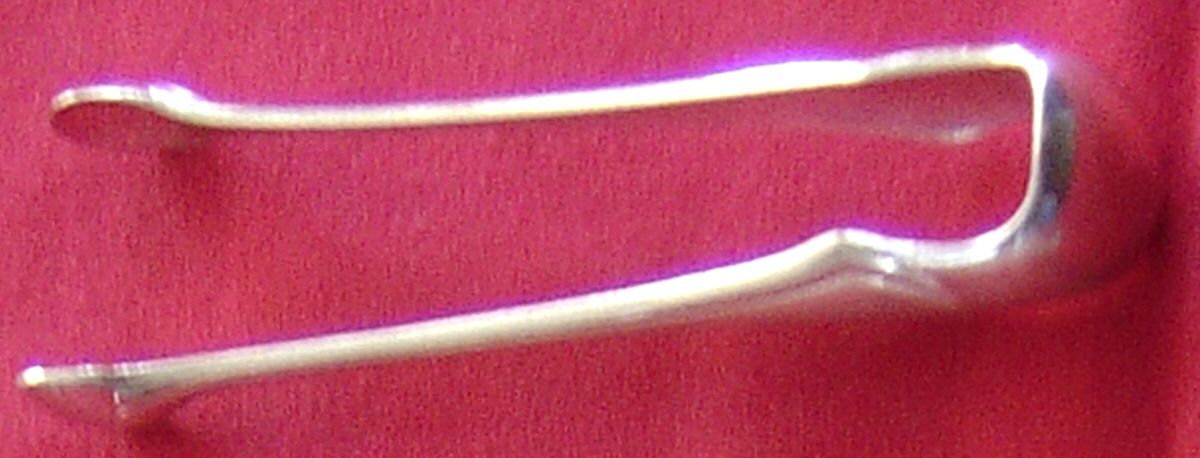 Printania (Silverplate) Sugar Tongs by Christofle France-1