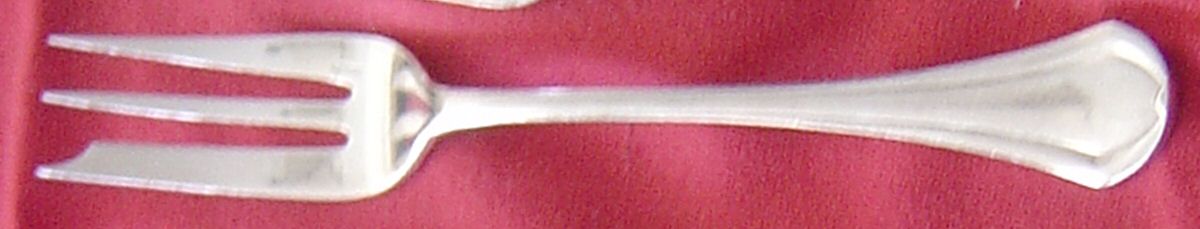 Printania (Silverplate) Pastry Fork by Christofle France-1