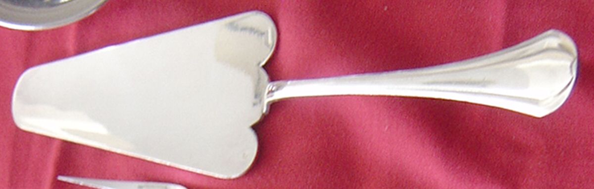 Printania (Silverplate) Solid Pie Server by Christofle France-1