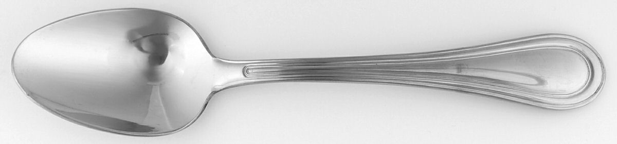 Magnolia (Stainless) Place/Oval Soup Spoon by Cuisinart Flatware-1