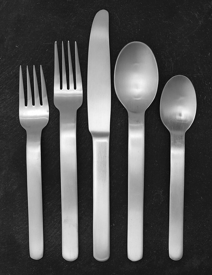 Wren (Stainless, Satin) 40 Piece Estate Set by Cambridge Silver-1