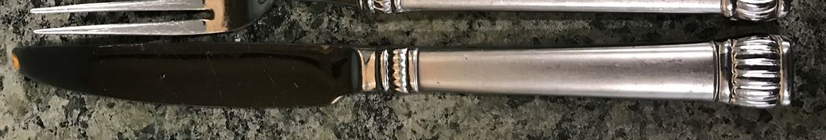 Tiara Frost (Stainless) New French Solid Knife by Cambridge Silver-1