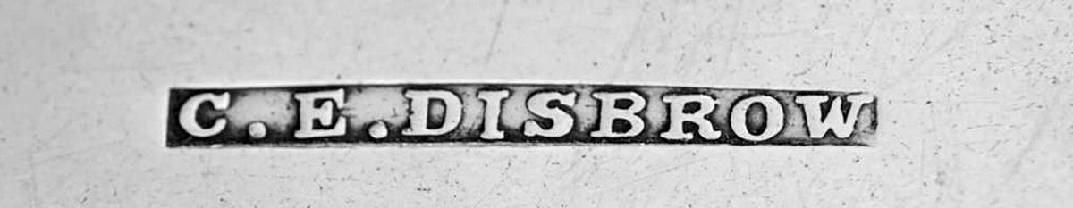 Coin Silver Flatware Tablespoon (Serving Spoon) by Charles Edwin Disbrow-3