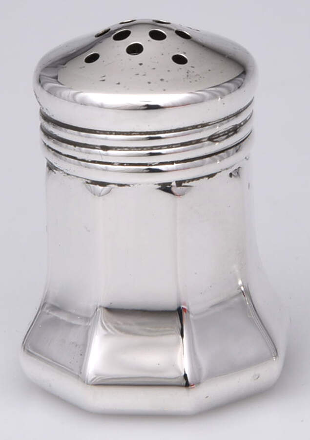 CRT10 (Sterling, Hollowware) Individual Pepper Shaker by Cartier-1