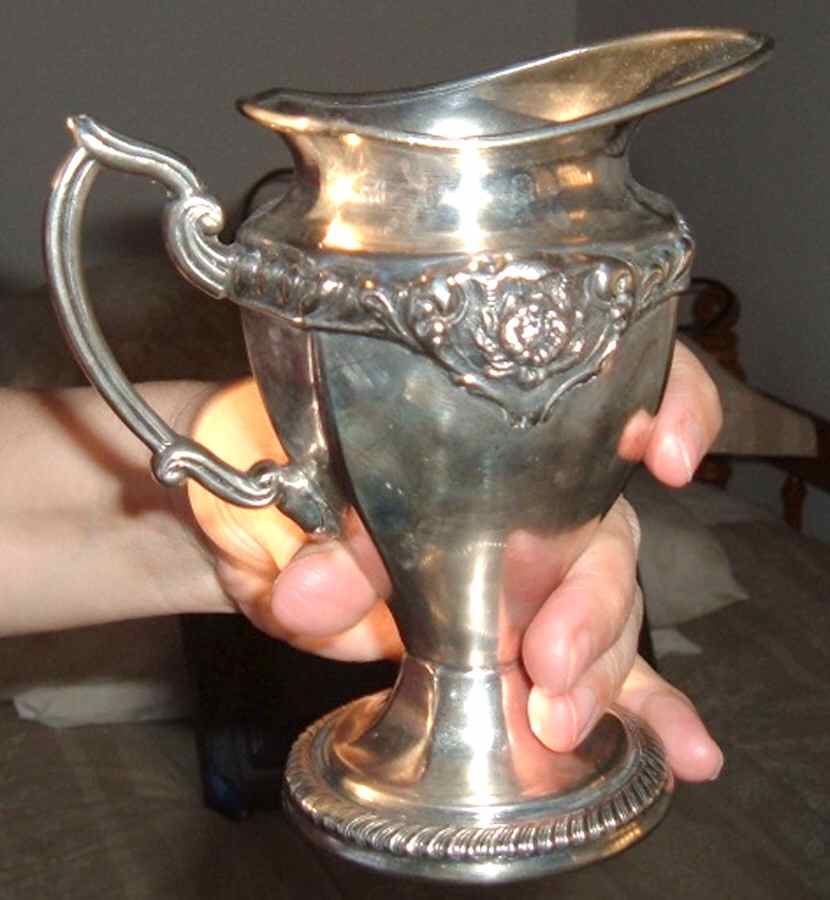 2802 (Silverplate, Hollowware) Creamer by Continental Silver Company Silverplate-1