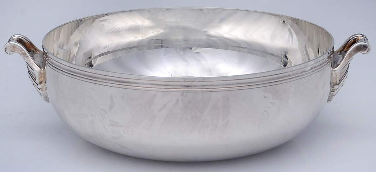 4224590 (Silverplate, Hollowware) Ice Bowl for 6" Caviar Server by Christofle France-1