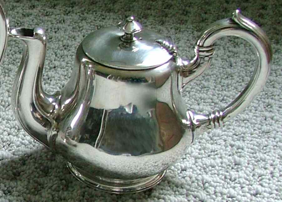 1131128 (Silverplate, Hollowware) Teapot by Christofle France-1