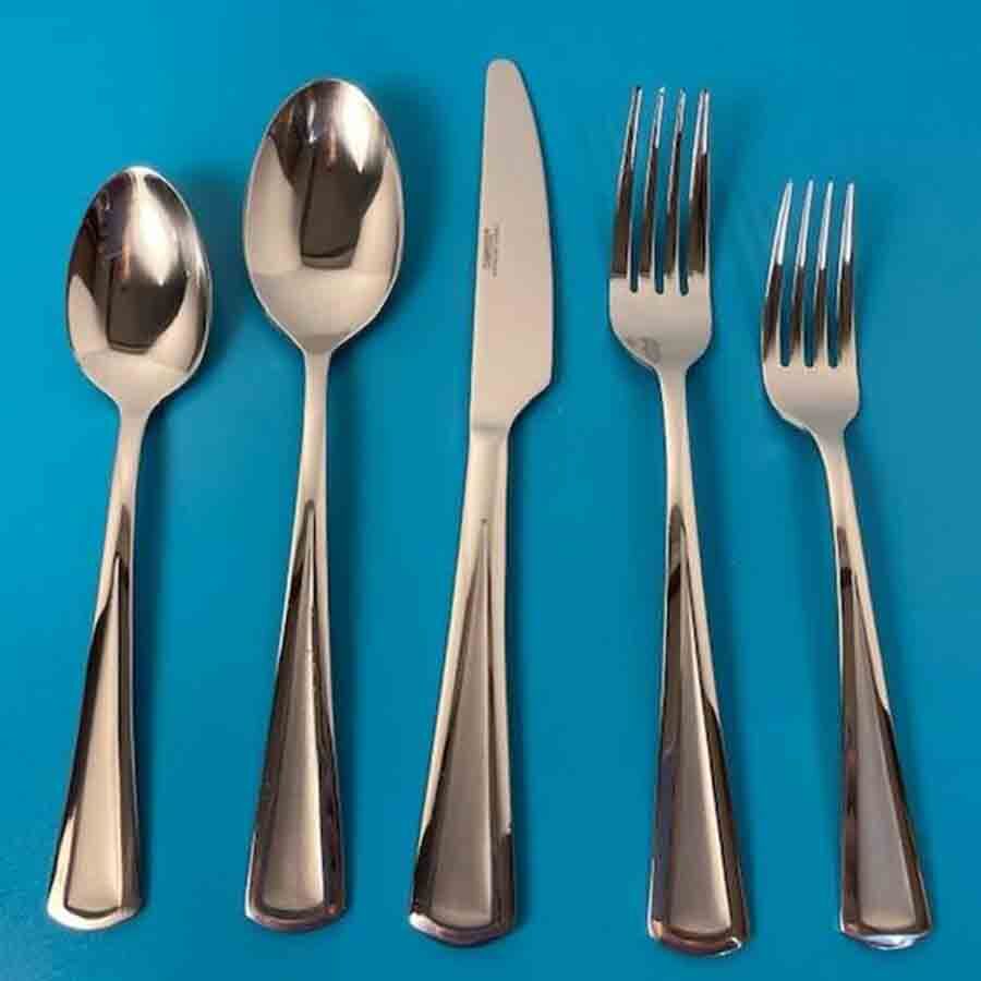 Optic Frost (Stainless) Place/Oval Soup Spoon by Cambridge Silver-1
