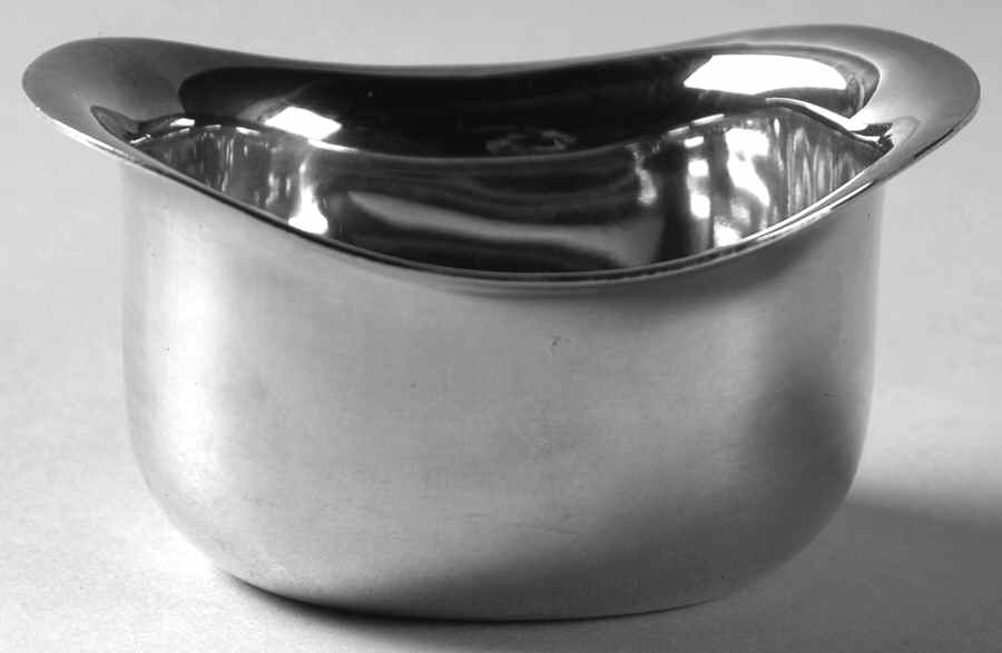 203 (Silverplate, Hollowware) Silverplate Mini Open Sugar by Cheshire Silver-1