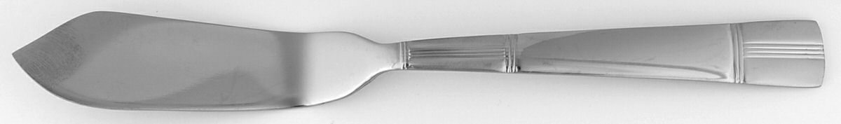 Symmetry (Stainless) Flat Handle Master Butter Knife by Cuisinart Flatware-1