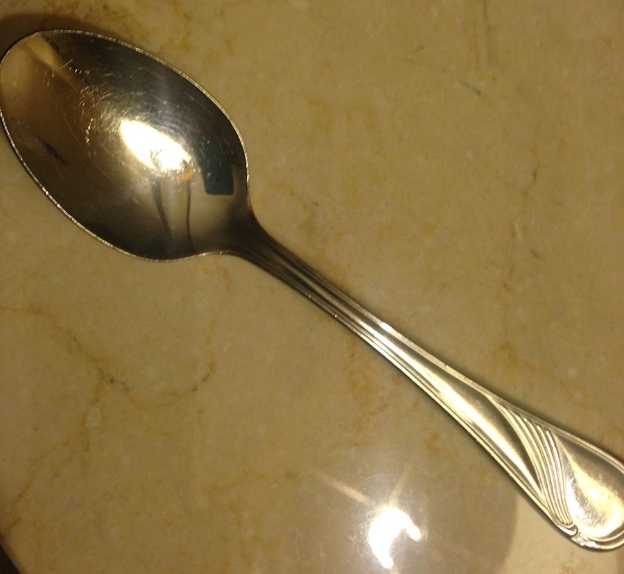 Scala (Stainless) Teaspoon by Corby Hall-1