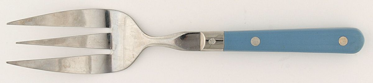 CLF45 (Stainless) Medium Solid Cold Meat Serving Fork by The Cellar(Flatware)-1