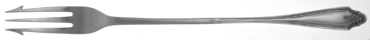 CBR20 (Sterling) Long Handle Pickle/Olive Fork by Cooper Bros & Sons-1