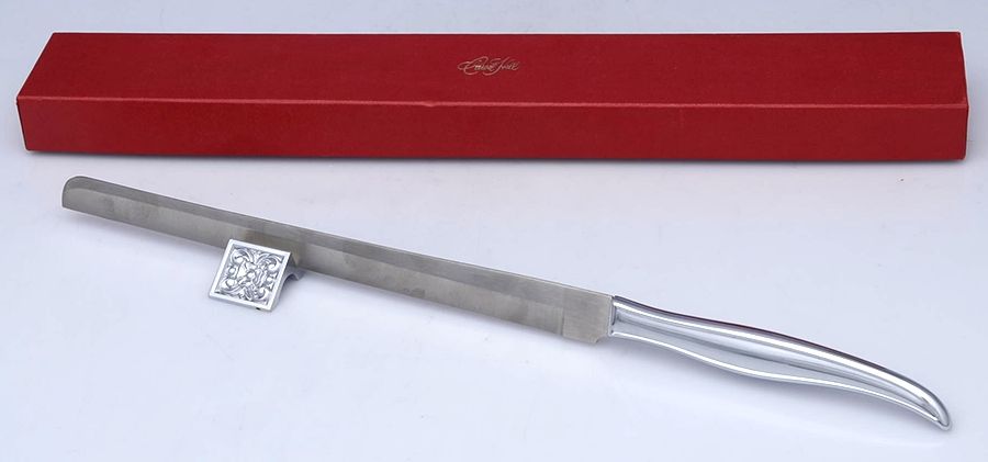 CVH15 (Stainless) Ham Slicer Knife with Stainless Blade by Carvel Hall-1