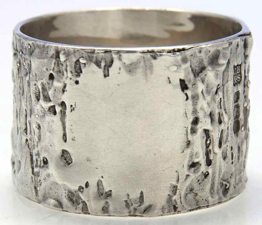 Sterling Hollowware Napkin Ring by Cooper Bros & Sons-1