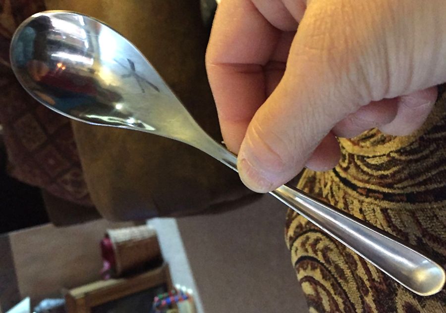 Hazel Mirror (Stainless) Place/Oval Soup Spoon by Cambridge Silver-1