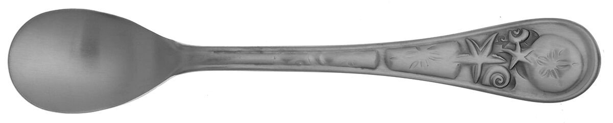 Seaside Satin (Stainless) Egg Spoon Solid Individual HC by Cambridge Silver-1