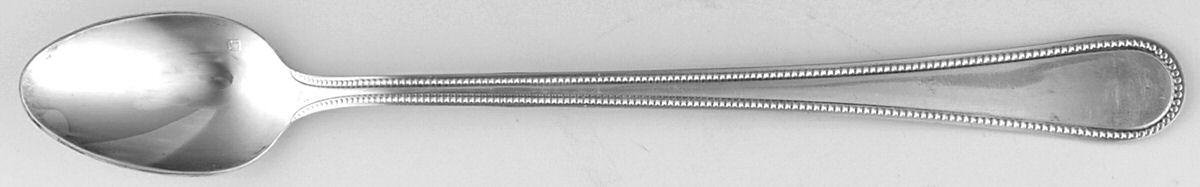 Perles (Silverplate) Iced Tea Spoon by Christofle France-1