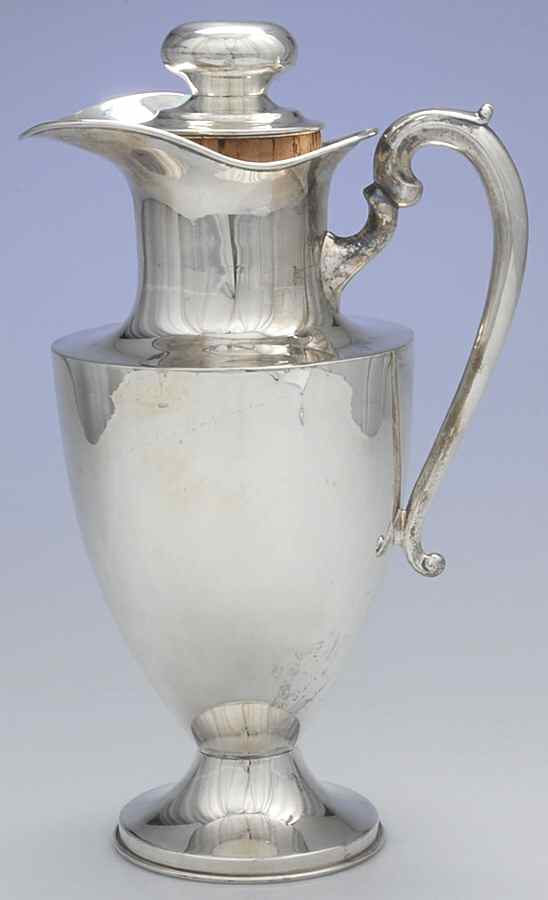 Sterling Hollowware Pitcher & Lid by Conquistador-1