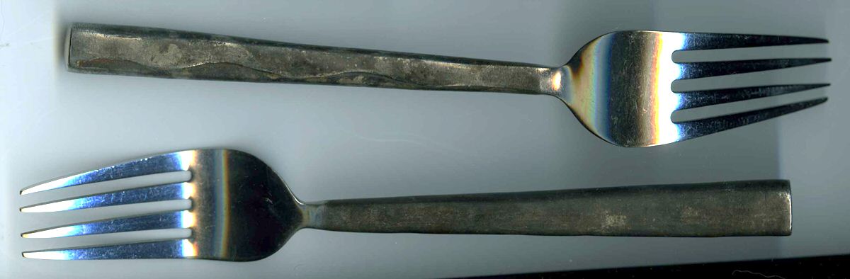 CBF6 (Stainless) Fork by Crate & Barrel Flatware-1