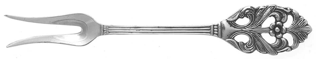 C5N1 (Silverplate) Snail Fork by Carlen-1
