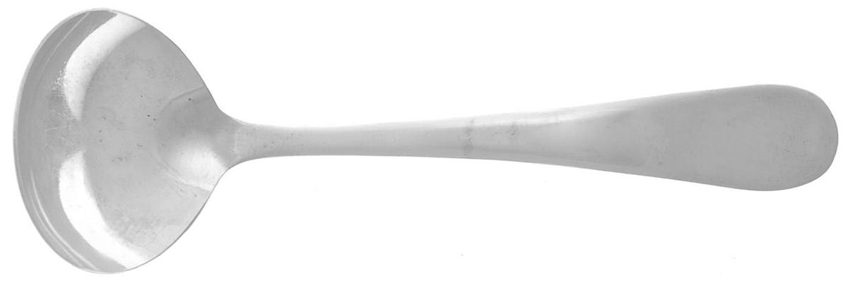 CVO2 (Silverplate) Solid Piece Cream Ladle by CVO Silver-1