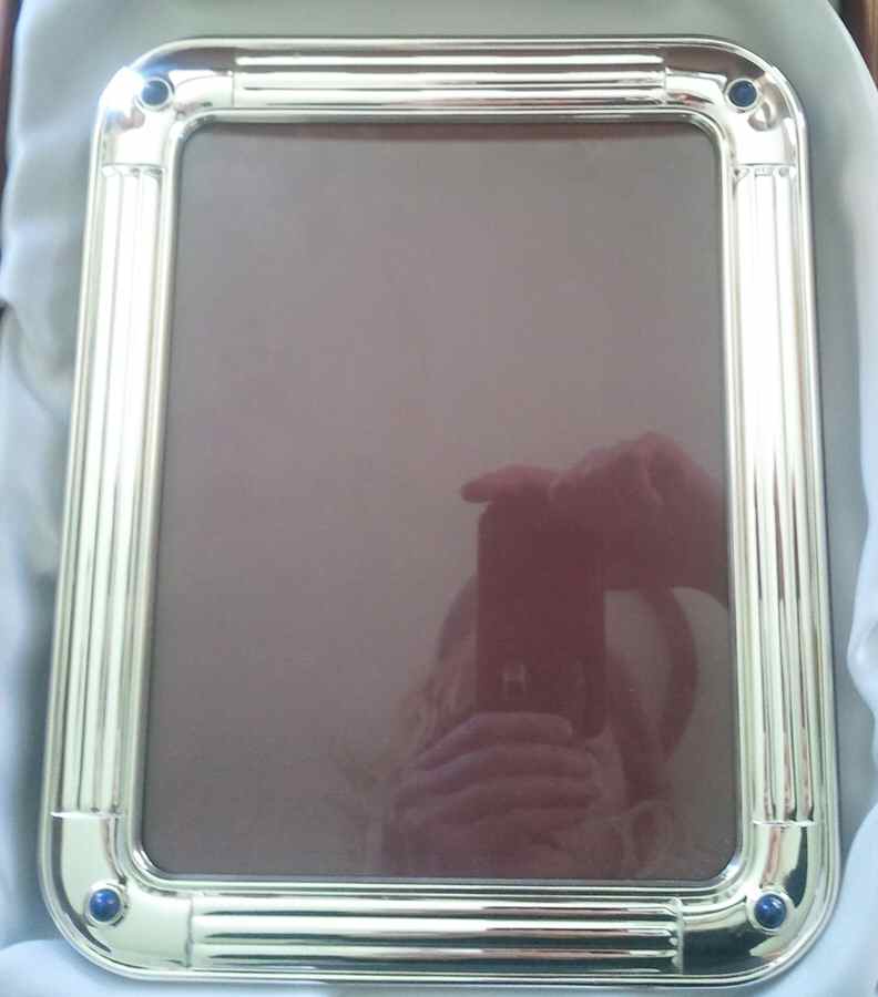 Elegance (Sterling, Hollowware) 5" X 7" Picture Frame by Cunill Orfebres-1