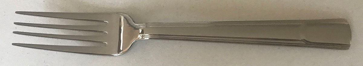Hudson (Stainless) Dessert Fork by Christofle France-1