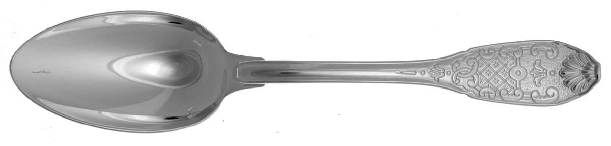Royal Cisele (Silverplate) Place/Oval Soup Spoon by Christofle France-1