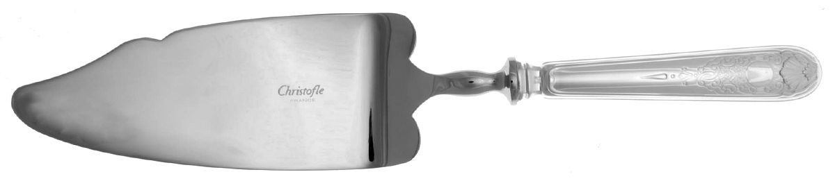 Royal Cisele (Silverplate) Pie & Cake Server with Stainless Blade by Christofle France-1