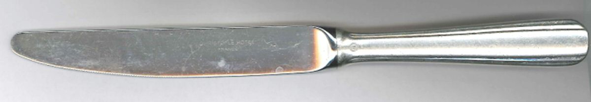 Palme (Silverplate, Hotel Ware) Modern Hollow Knife by Christofle France-1