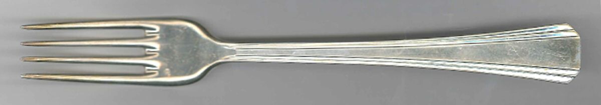 Palme (Silverplate, Hotel Ware) Fork by Christofle France-1