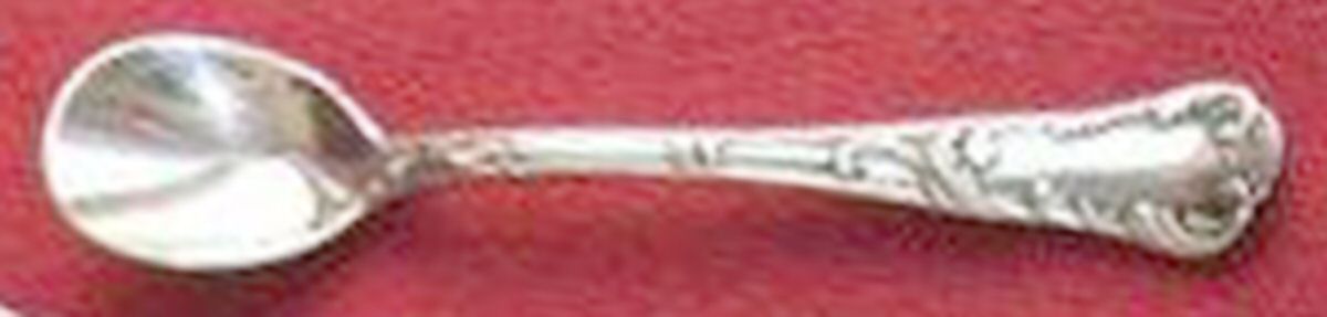 Louis XV Chrysanthemum (Slvp) Demitasse Spoon by Christofle France-1