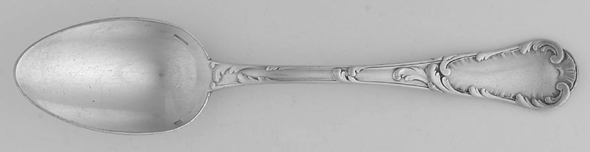 Louis XV Chrysanthemum (Slvp) Tablespoon (Serving Spoon) by Christofle France-1