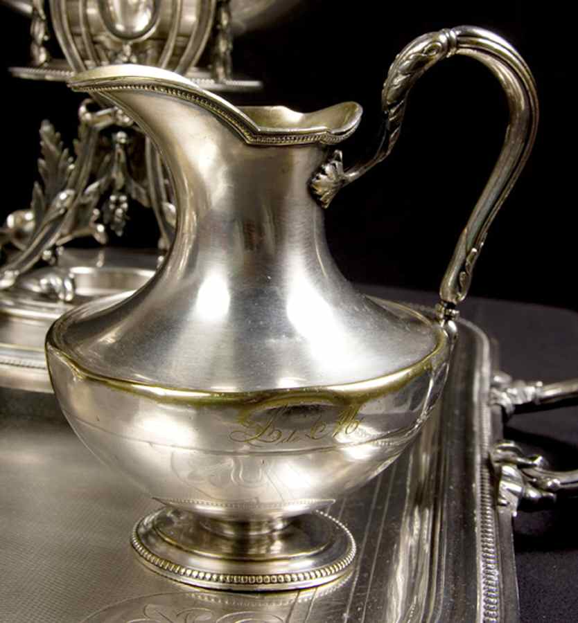 2098149 (Silverplate, Hollowware) Creamer by Christofle France-1