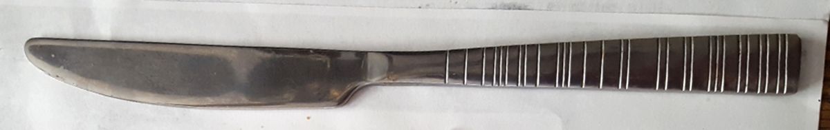 Vertex Mirror (Stainless) New French Solid Knife by Cambridge Silver-1
