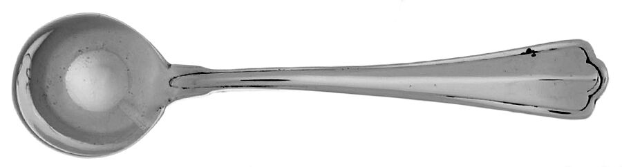 Savoy-Barocchino (Sterling) Individual Salt Spoon by Calegaro Silver-1