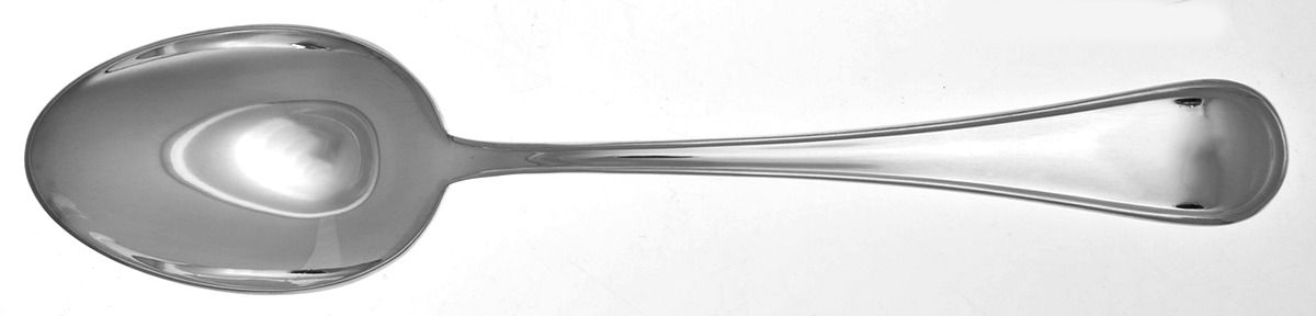 Inglese (Sterling) Place/Oval Soup Spoon by Calegaro Silver-1
