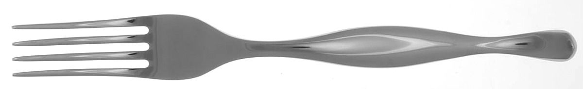 Eva (Stainless) Fork by Crate & Barrel Flatware-1