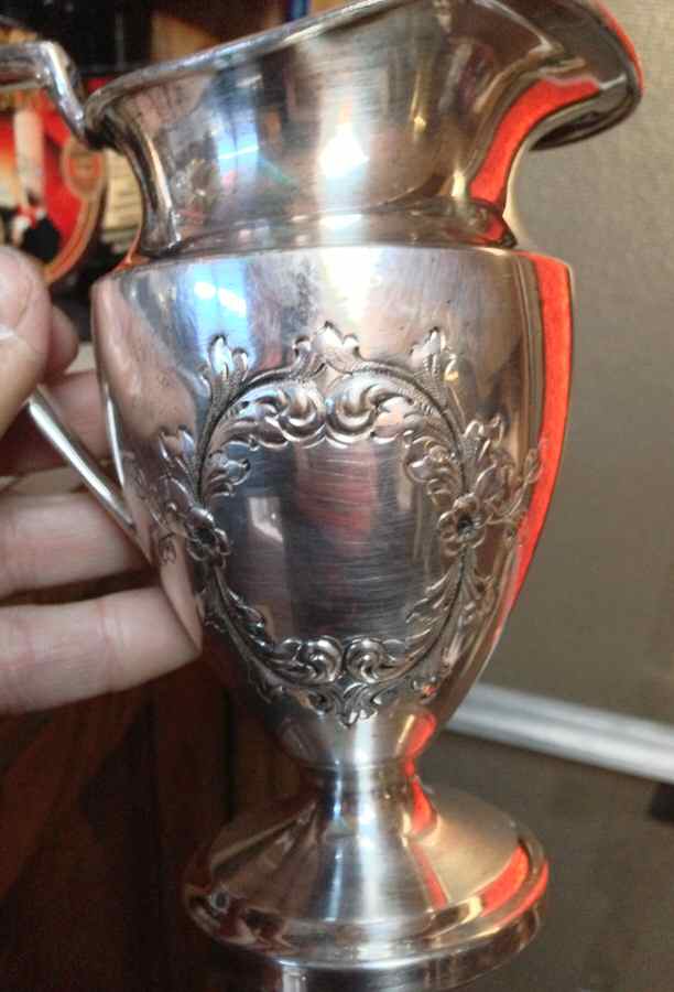 HC52 (Silverplate, Hollowware) Sugar Bowl & Lid by Crescent Silverware-1