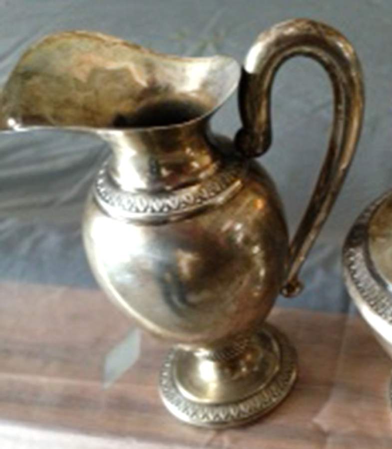 172 (Sterling, Hollowware) Creamer by Cartier-1