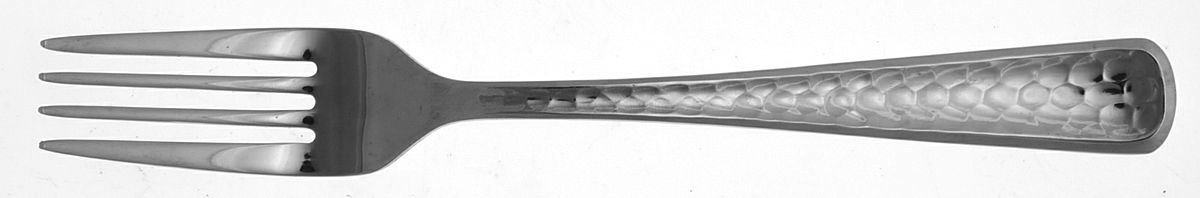 Francine Hammered (Stainless) Individual Salad Fork by Cambridge Silver-1