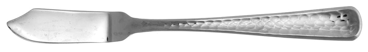 Francine Hammered (Stainless) Flat Handle Master Butter Knife by Cambridge Silver-1